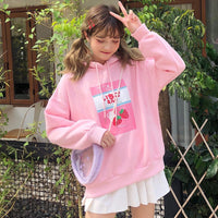 Strawberry Milk Hoodie