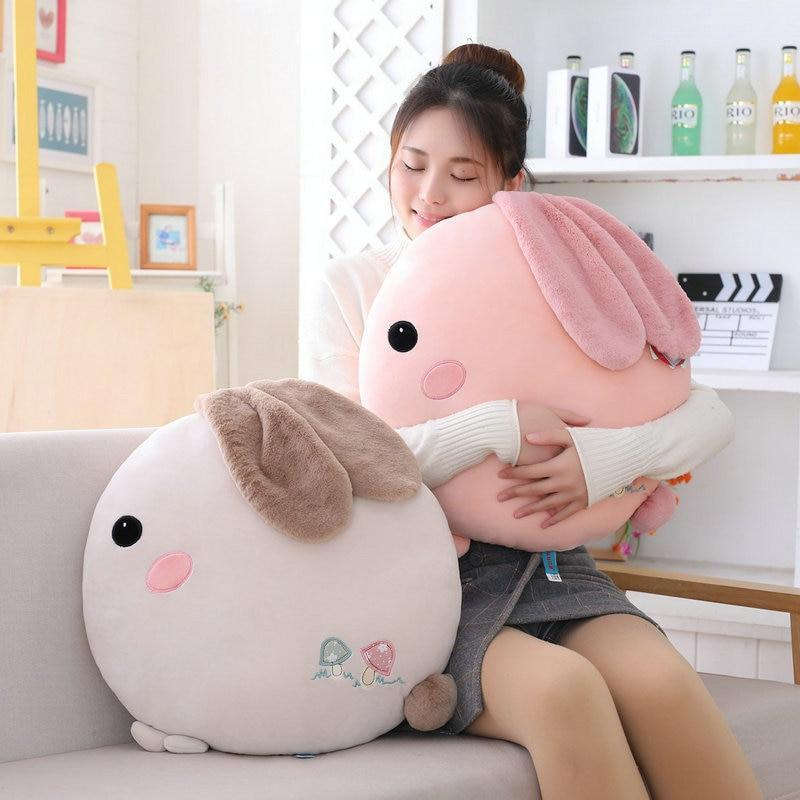 Round Rabbit Pillow Plushie CLOUDANIMESTUDIO