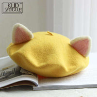 Kawaii Cat Ears Beret CLOUDANIMESTUDIO