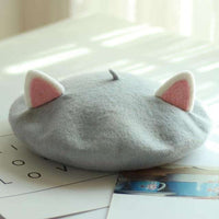Kawaii Cat Ears Beret CLOUDANIMESTUDIO