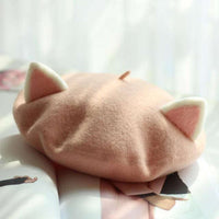 Kawaii Cat Ears Beret CLOUDANIMESTUDIO