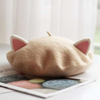 Kawaii Cat Ears Beret CLOUDANIMESTUDIO