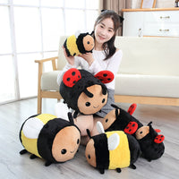 Ladybug and Bee Plushies