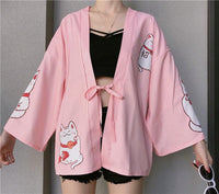 Maneki Neko Kimono