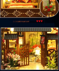 Three Story Traditional Japanese Dollhouse