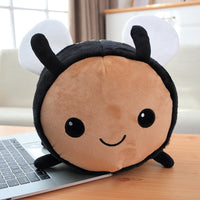 Ladybug and Bee Plushies