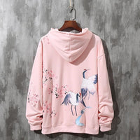 Sakura Crane Hoodie