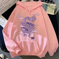 Sky Dragon Harajuku Hoodie CLOUDANIMESTUDIO