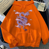 Sky Dragon Harajuku Hoodie CLOUDANIMESTUDIO