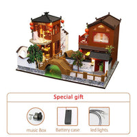 Chinese Ancient Town Dollhouse Kit CLOUDANIMESTUDIO