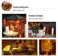 Chinese Ancient Town Dollhouse Kit CLOUDANIMESTUDIO