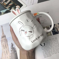 Ceramic Bunny Mug CLOUDANIMESTUDIO