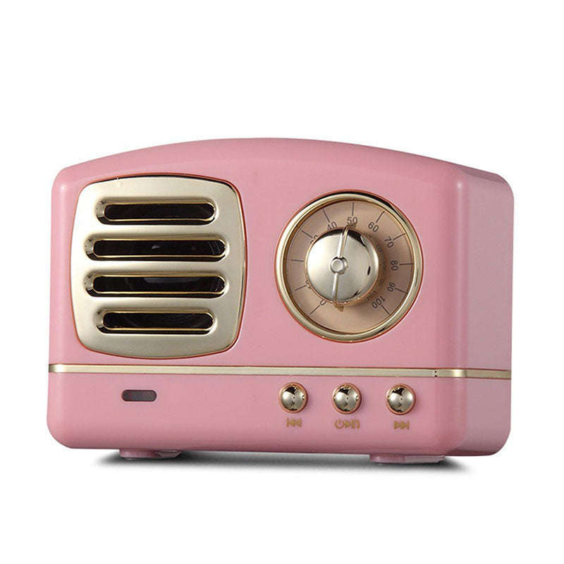 Retro Radio Bluetooth Speaker CLOUDANIMESTUDIO