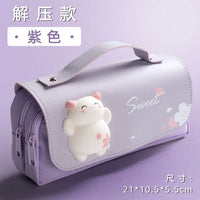 Sakura Cat Pencil Bag CLOUDANIMESTUDIO