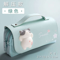 Sakura Cat Pencil Bag CLOUDANIMESTUDIO