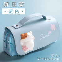 Sakura Cat Pencil Bag CLOUDANIMESTUDIO