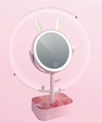 Kawaii Vanity Mirror Lamp CLOUDANIMESTUDIO