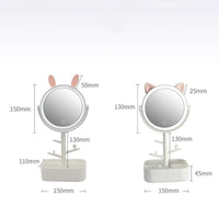 Kawaii Vanity Mirror Lamp CLOUDANIMESTUDIO