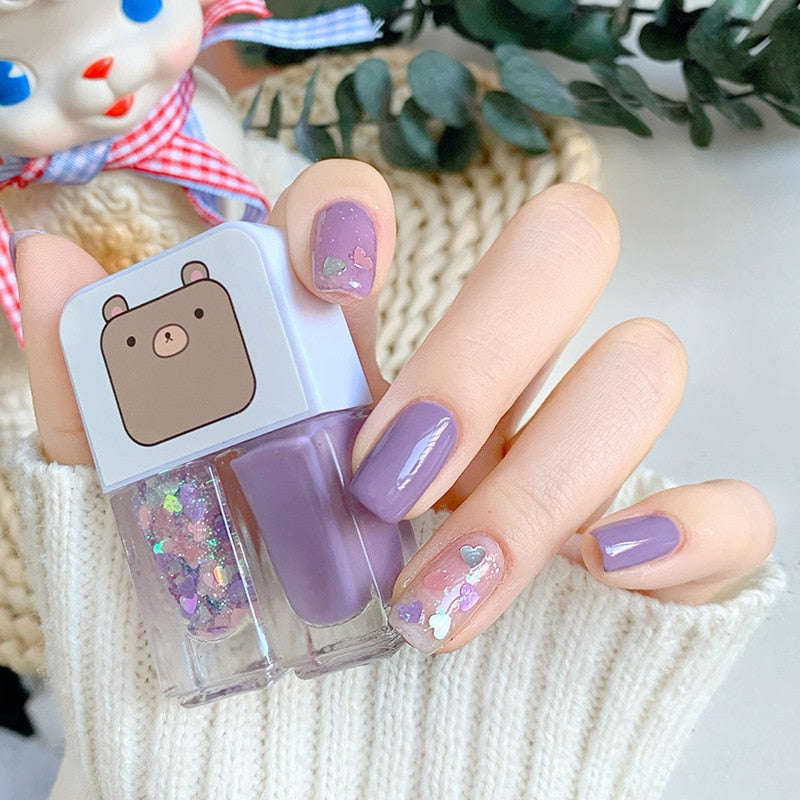 Kawaii Nail Polish Combo Set CLOUDANIMESTUDIO