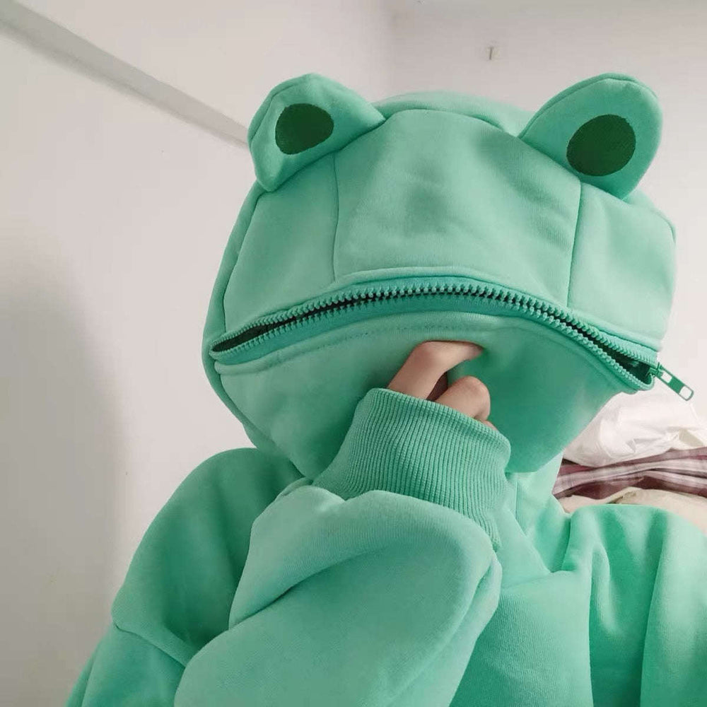 Frog Hoodie CLOUDANIMESTUDIO