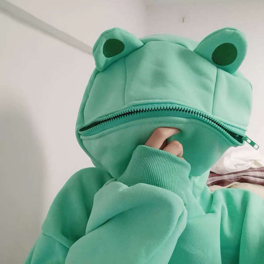 Frog Hoodie CLOUDANIMESTUDIO