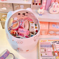 Bear Desktop Trash Can