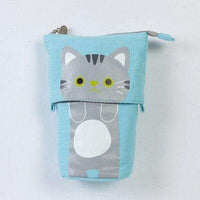 Cat Pencil Case With Zipper CLOUDANIMESTUDIO