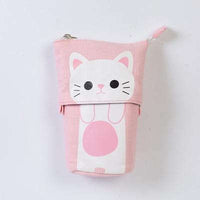Cat Pencil Case With Zipper CLOUDANIMESTUDIO
