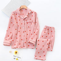 Heart Print Pajamas