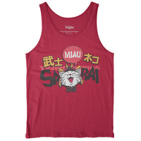 Samurai Cat Tank Top
