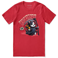 Grim Reaper Cat T-Shirt