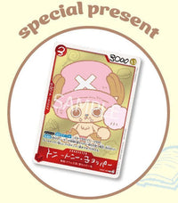 (Japanese) One Piece TCG: Chopper's Vol.1 Comics Promo Card and Book CLOUDANIMESTUDIO