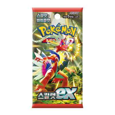 (Korean) Pokémon TCG: Scarlet ex Booster Pack CLOUDANIMESTUDIO