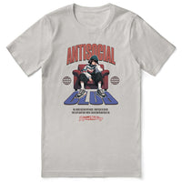 Antisocial Mood T-Shirt CLOUDANIMESTUDIO