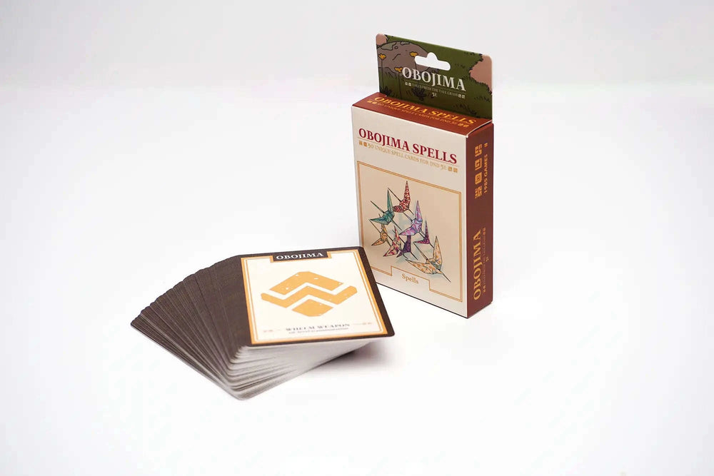 Obojima Spell Deck - 50 New Spells for D&D CLOUDANIMESTUDIO