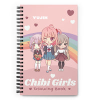 Chibi Girls Drawing Notebook