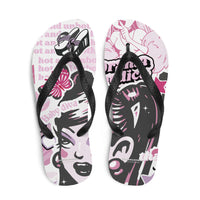 Drama Addict Flip-Flops CLOUDANIMESTUDIO