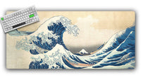 The Big Wave TCG Playmat or XL Desktop CLOUDANIMESTUDIO
