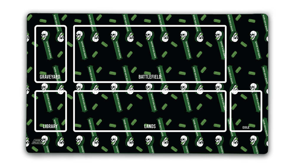 The Grim Pez Dispenser Learn to Play MTG Playmat CLOUDANIMESTUDIO