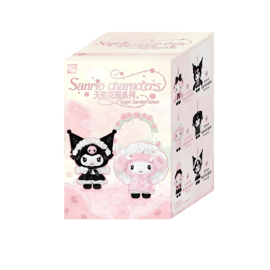 Top Toy Sanrio Characters Angel Garden Series Vinyl Plush Blind Box Keychain Figure