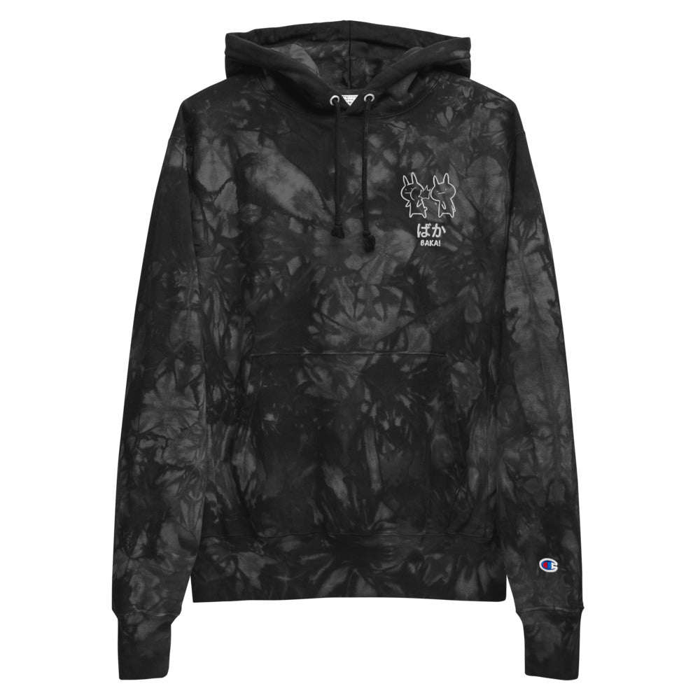 Baka! Tie-Dye Hoodie CLOUDANIMESTUDIO