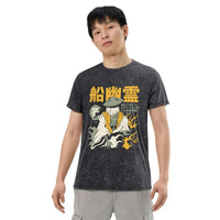 Yūrei Ghost Denim T-Shirt CLOUDANIMESTUDIO
