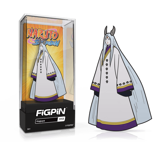 FiGPiN Anime: Naruto - Kaguya (1113) 3-Inch Enamel Pin (Mighty Collector Bundle) CLOUDANIMESTUDIO