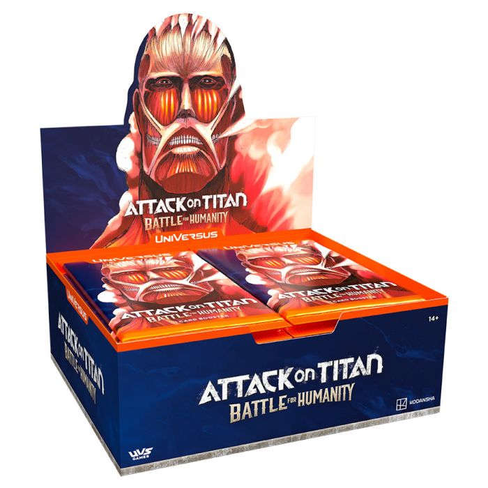 UniVersus: Attack on Titan: Battle for Humanity: Booster Display CLOUDANIMESTUDIO