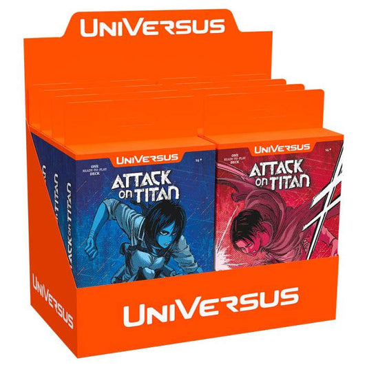 UniVersus: Attack on Titan: Battle for Humanity: Clash Deck (Choose Variant) CLOUDANIMESTUDIO