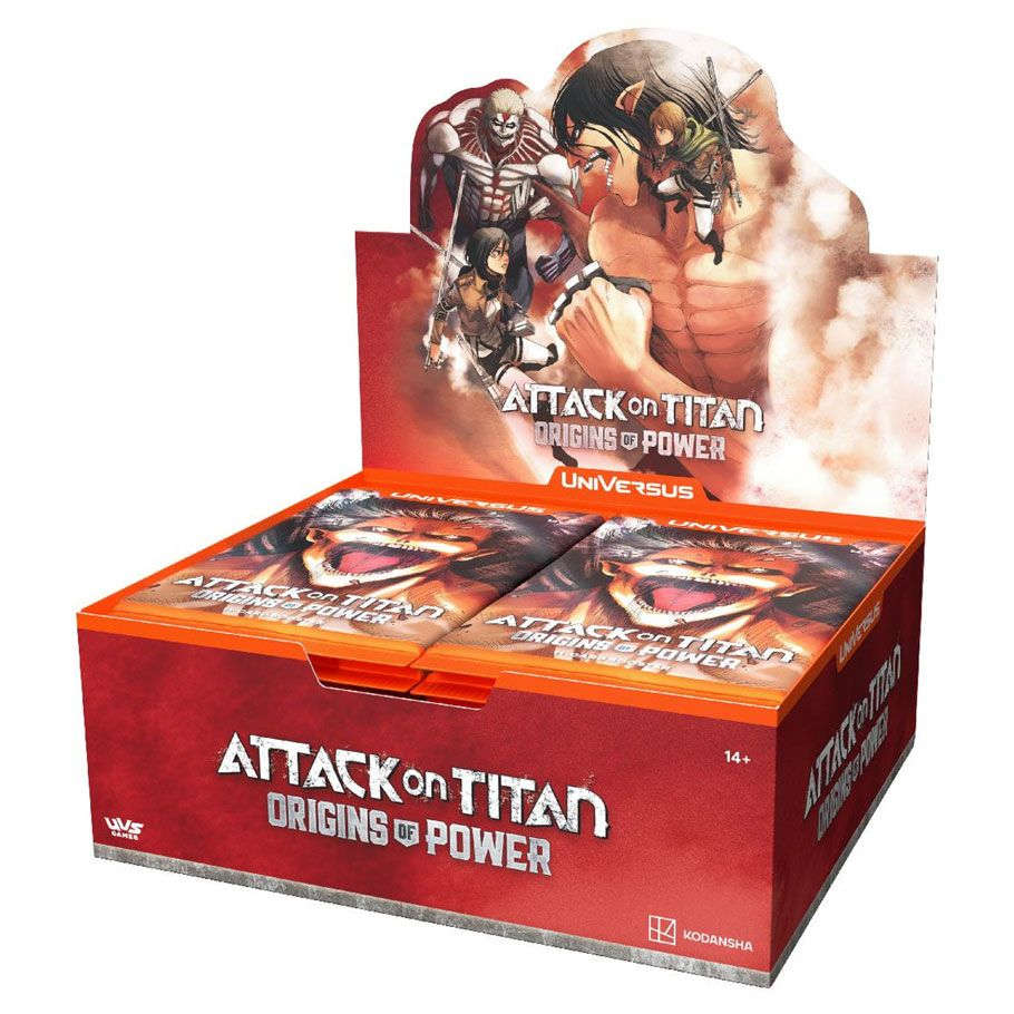 UniVersus: Attack on Titan: Origins of Power: Booster Display CLOUDANIMESTUDIO