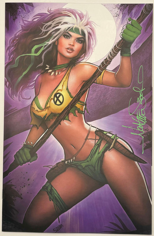 [Signed by Nathan Szerdy] Rogue: The Savage Land #1 Unknown Comics Nathan Szerdy Exclusive Virgin Var (06/2025) CLOUDANIMESTUDIO