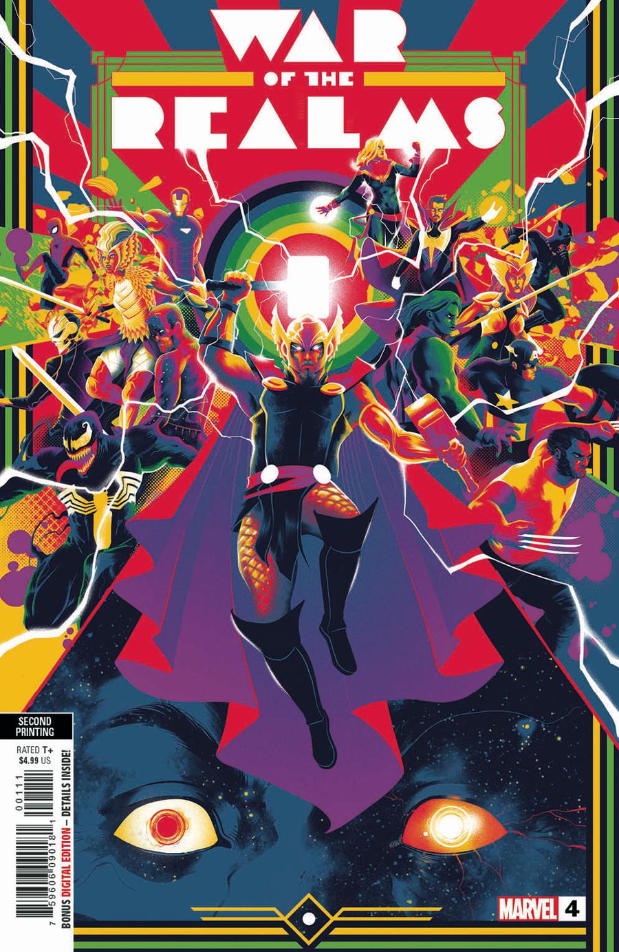 WAR OF REALMS #4 (OF 6) 2ND PTG DAUTERMAN VAR (07/17/2019) CLOUDANIMESTUDIO