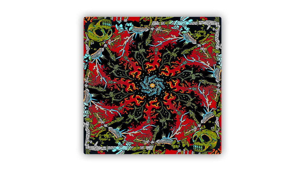Wheel of Fire 2 Player Cloth Playmat CLOUDANIMESTUDIO