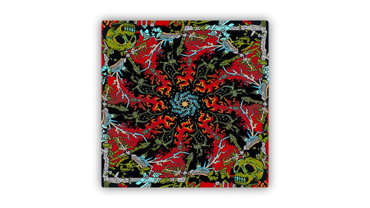 Wheel of Fire 2 Player Cloth Playmat CLOUDANIMESTUDIO